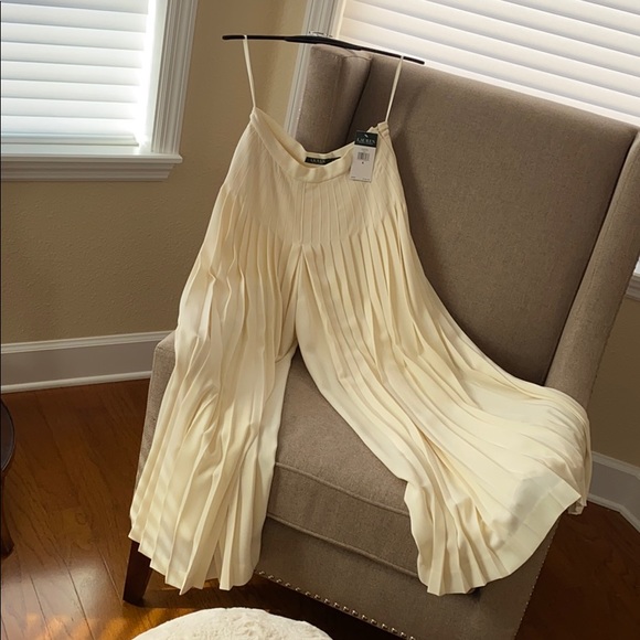 Lauren Ralph Lauren Pants - Ralph Lauren pleated wide legged pant.